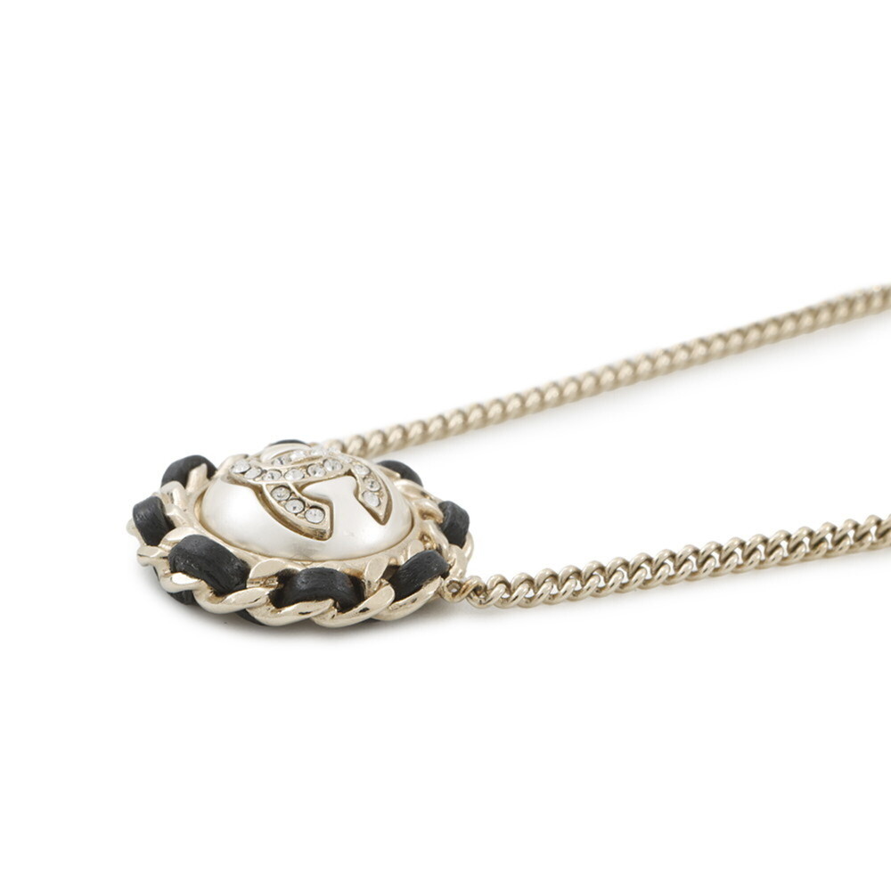 CHANEL Pearl Logo Necklace - Picture 2 of 9